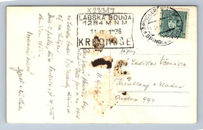 Postcard KRKONOSE - ELBE SHED 1284 MNM (X23389)