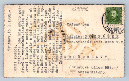 Postcard KRKONOSE IN WINTER (X23396)