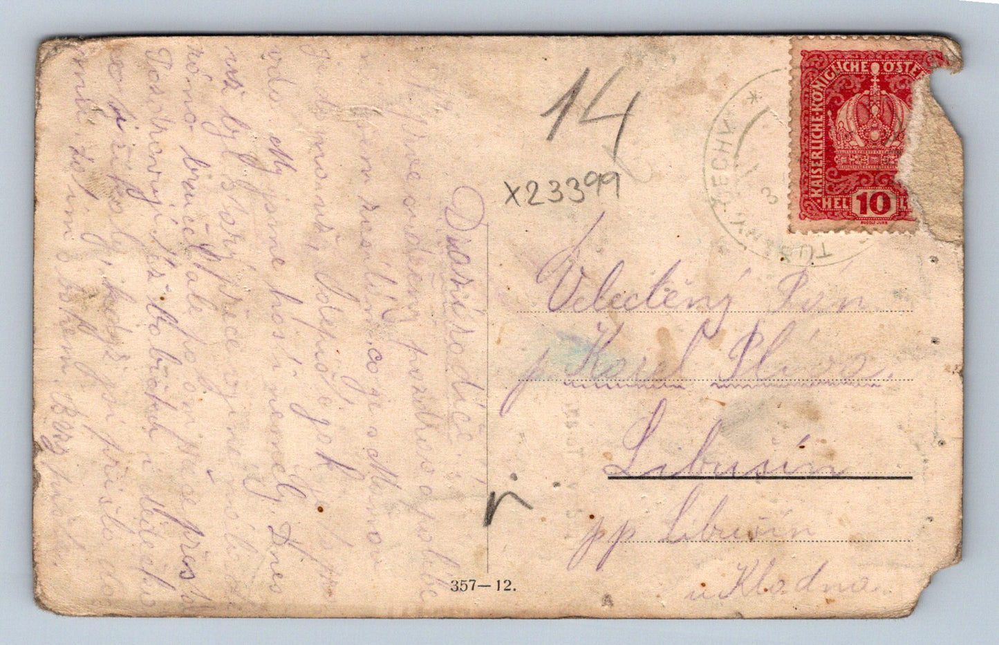 Pohlednice POZDRAV Z TUŘAN (X23399)