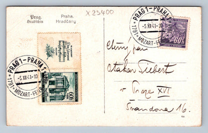 Postcard PRAGUE - HRADČANY (X23400)