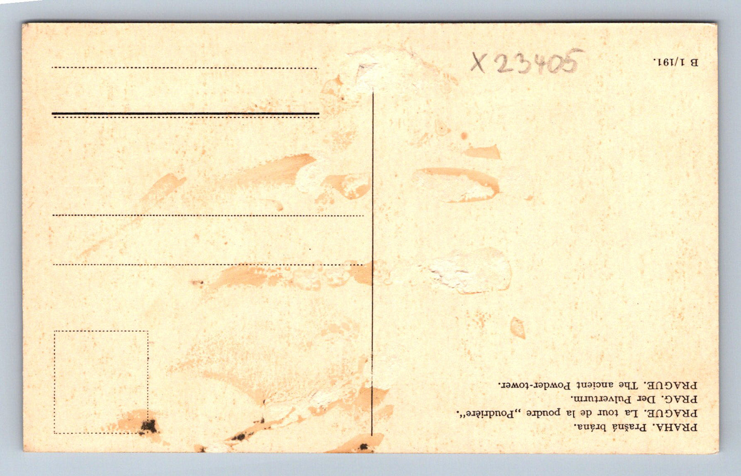 Postcard PRAGUE - PRAGUE GATE (X23405)