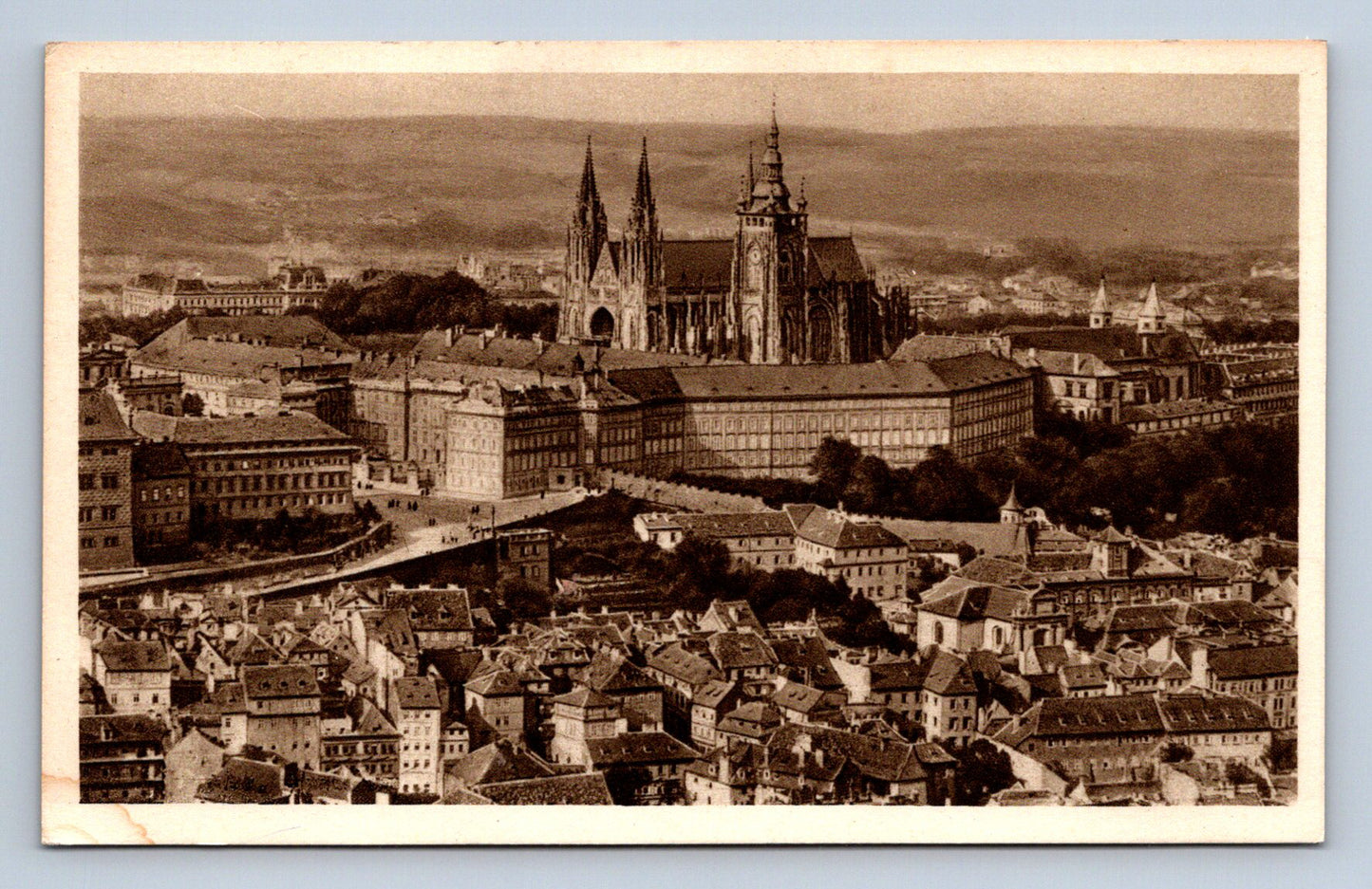 Postcard PRAGUE - HRADČANY (X23413)