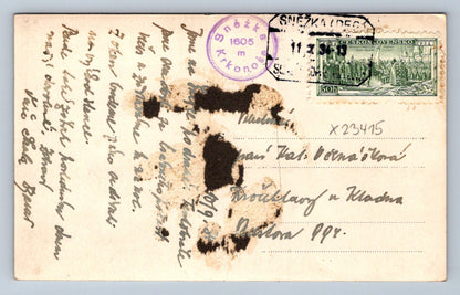 Postcard KRKONOSE - SNOW 1605 M (X23415)