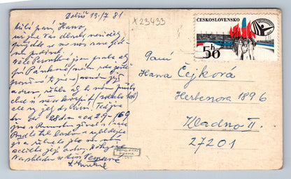 Postcard ŠUMAVA - OTT GAME (X23433)