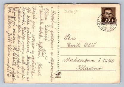 Postcard LÁZNĚ JESENÍK (X23434)