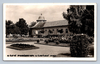Postcard LÁZNĚ PODĚBRADY: SPA PARK (X23441)