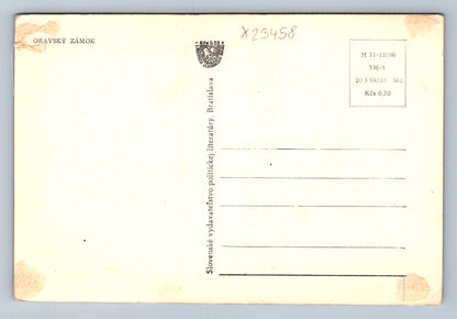 Postcard ORAVA CASTLE (X23458)