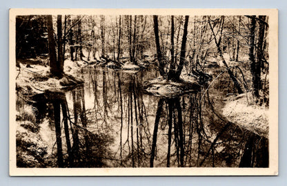 Postcard DVOŘÁK'S HIGHLAND NEAR PŘÍBRAM - RUSALČINO LAKE (X23463)