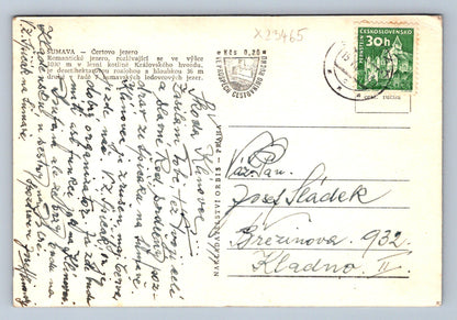 Postcard ŠUMAVA DEVIL'S LAKE (X23465)