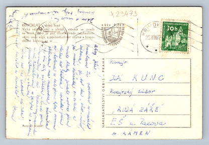 Postcard KRIVOKLÁT (X23473)