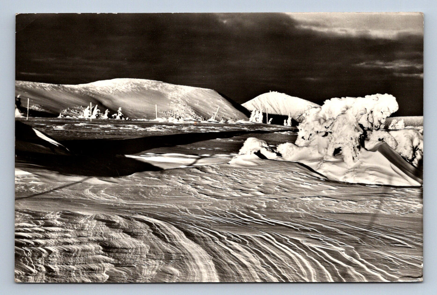 Postcard KRKONOSE - STUDNIČNÍ MOUNTAIN AND SNÍŽKA (X23475)