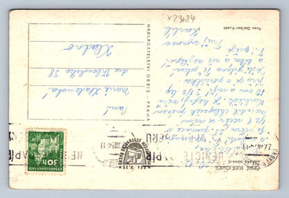 Postcard ČESKÉ BUDĚJOVICE - ŽIŽKOV SQUARE (X23484)