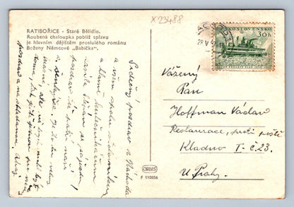 Postcard RATIBOŘICE - OLD BLEACH (X23488)