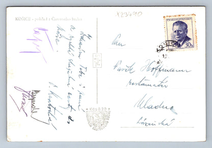 Postcard KOŠICE - VIEW FROM THE RED BEACH (X23490)