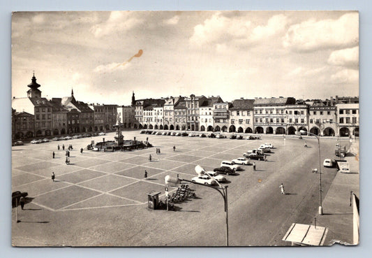 Pohlednice ČESKÉ BUDĚJOVICE - ŽIŽKOVO NÁMĚSTÍ (X23491)