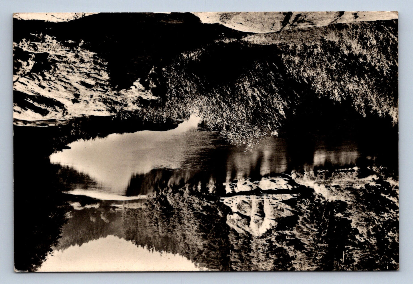 Postcard BECHYNĚ - LUŽNICE UNDER THE OBŮRKOU (X23492)