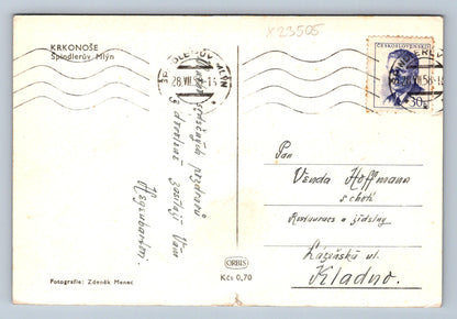 Postcard KRKONOSE - ŠPINDLERŮV MLÝN (X23505)