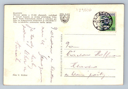 Postcard KLATOVY (X23506)