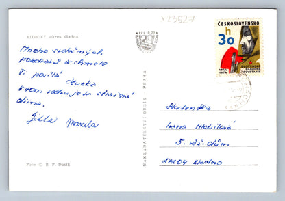 Postcard KLADNO - HATS (X23527)