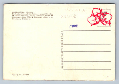 Postcard BOBROVECKA VALLEY (X23532)