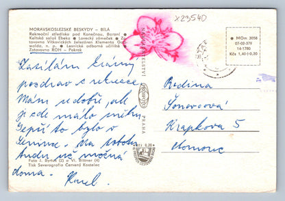 Postcard MORAVIAN-SILECIAN BESKYDY (X23540)