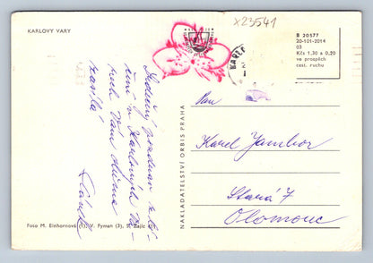 Postcard KARLOVY VARY (X23541)