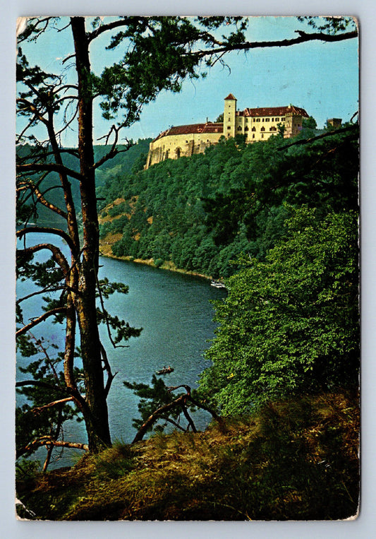 Postcard VRANOVSKÁ PŘEHRADA - BÍTOV CASTLE (X23542)