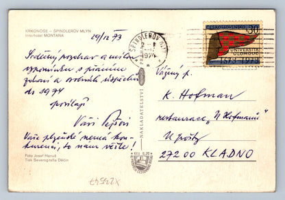 Postcard KRKONOSE - ŠPINDLERŮV MLÝN (X23547)