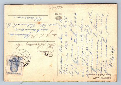 Postcard KARLOVY VARY (X23554)