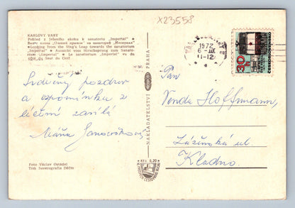 Postcard KARLOVY VARY (X23558)