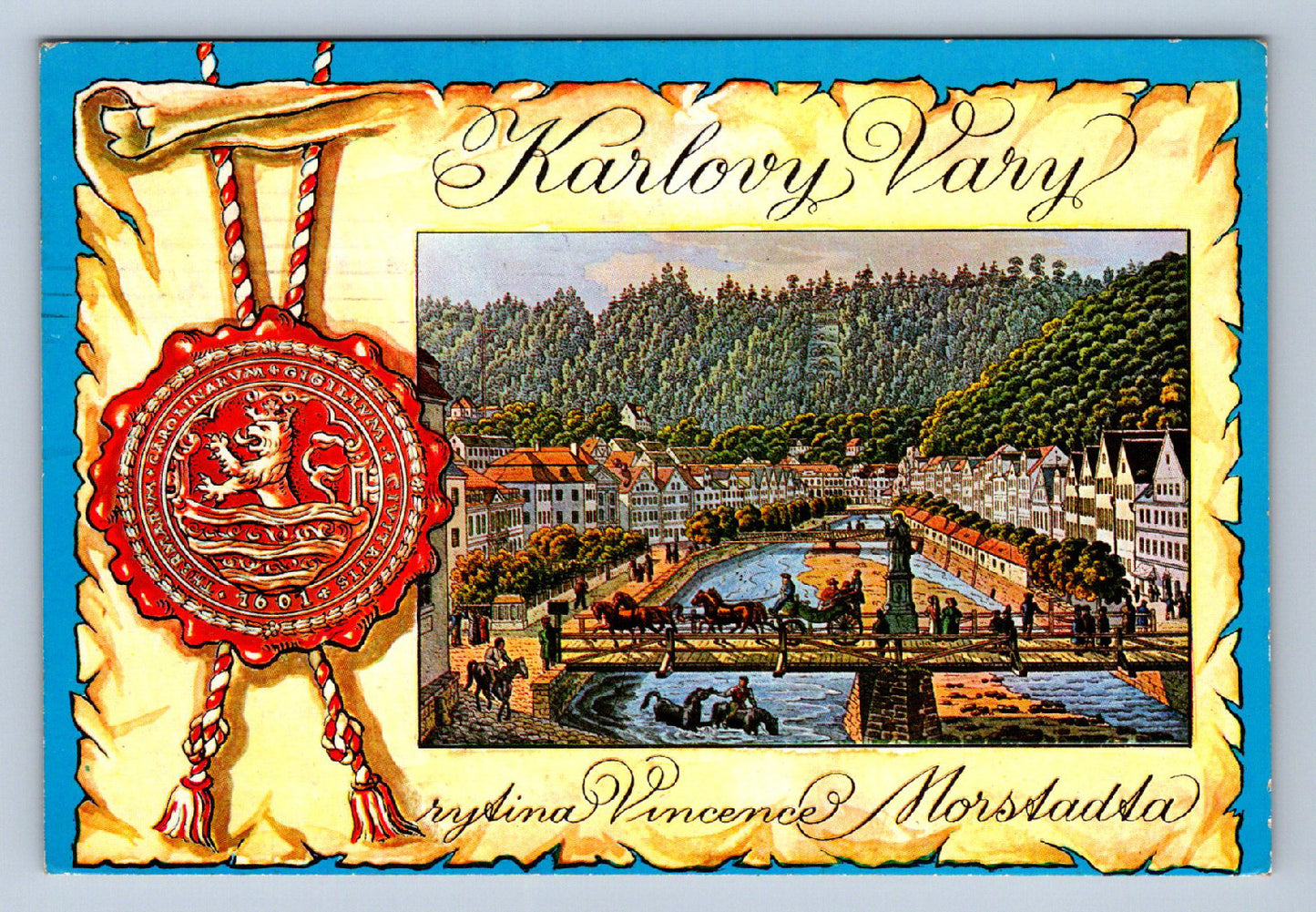 Postcard KARLOVY VARY (X23561)