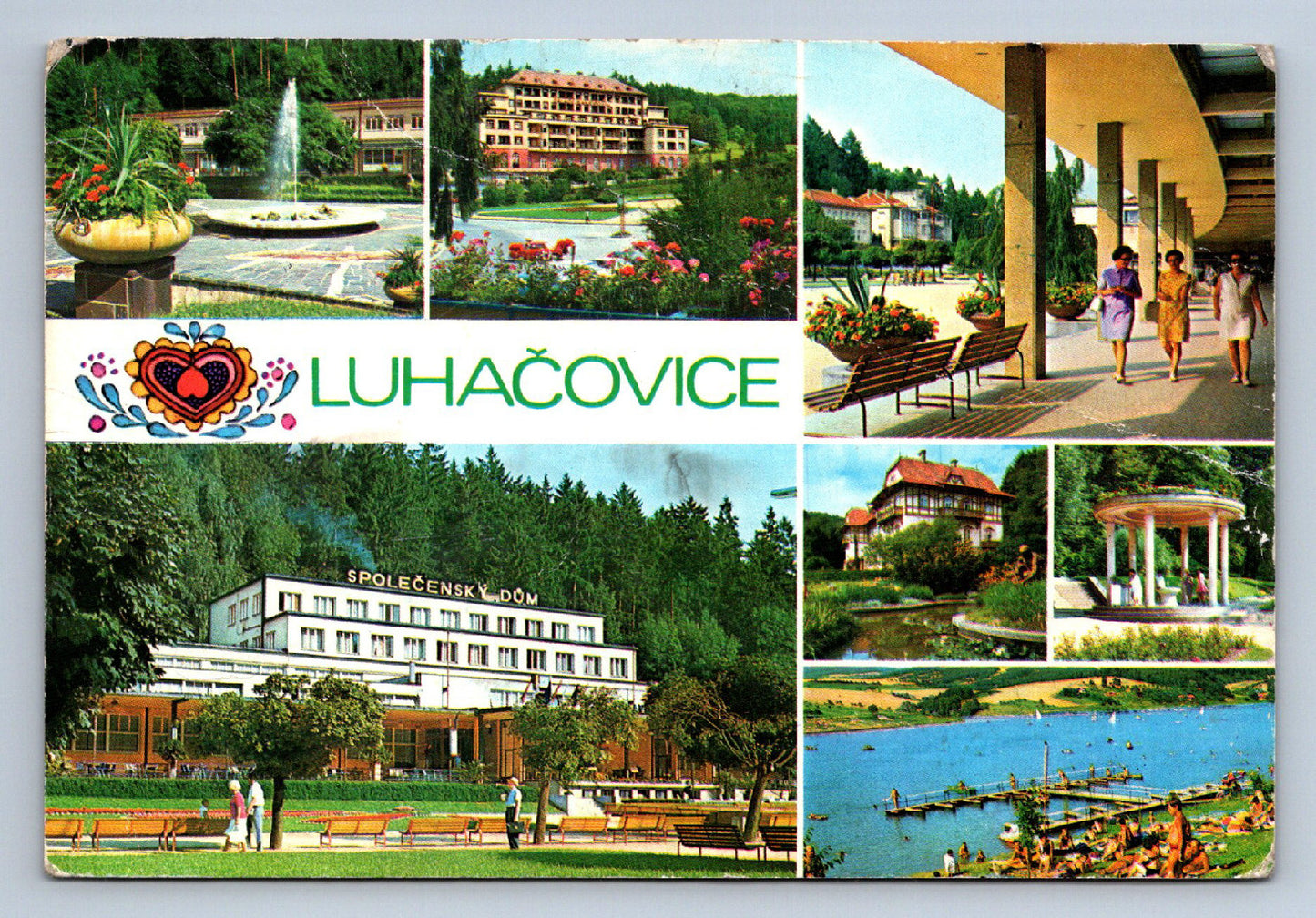 Postcard LUHAČOVICE (X23569)