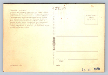 Postcard LICHNICE (X23570)