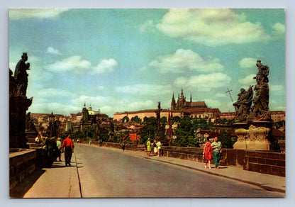 Postcard PRAGUE CHARLES BRIDGE (X23573)