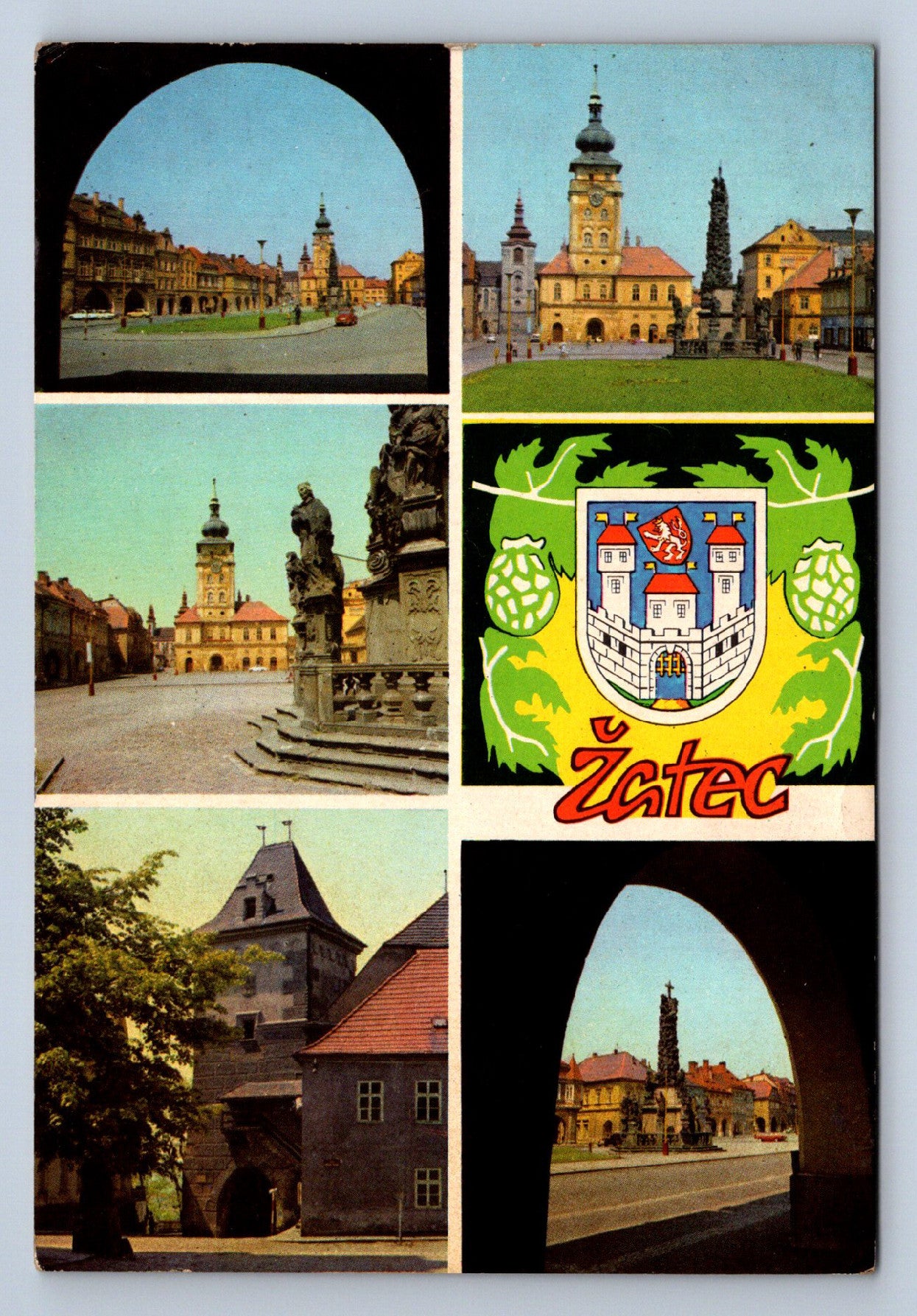 Postcard ŽATEC (X23581)
