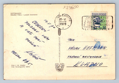 Pohlednice GOTTWALDOV (X23600)