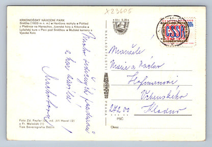 Pohlednice KRKONOŠSKÝ NÁRODNÍ PARK (X23605)