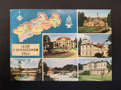 Postcard LÁZNĚ KUNDRATICE (X23616)
