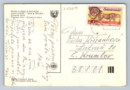 Postcard TEPLICKA (X23619)