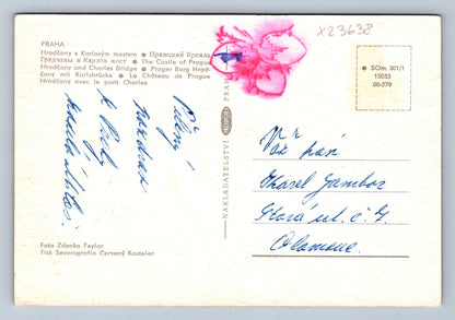 Postcard PRAGUE (X23638)