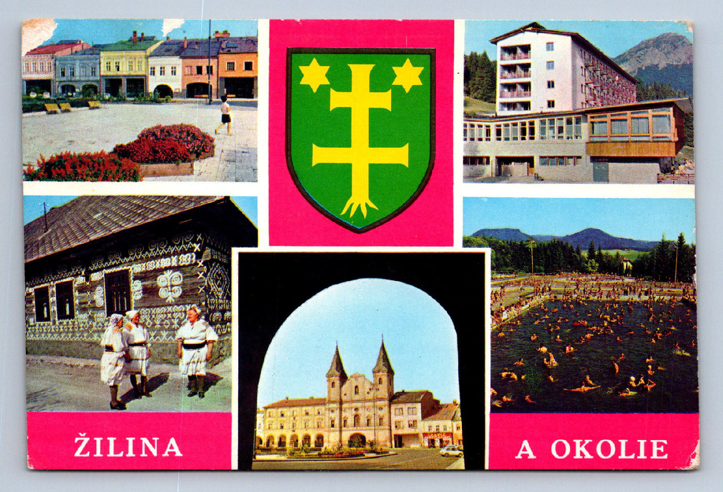 Postcard ŽILINA AND SURROUNDINGS (X23639)