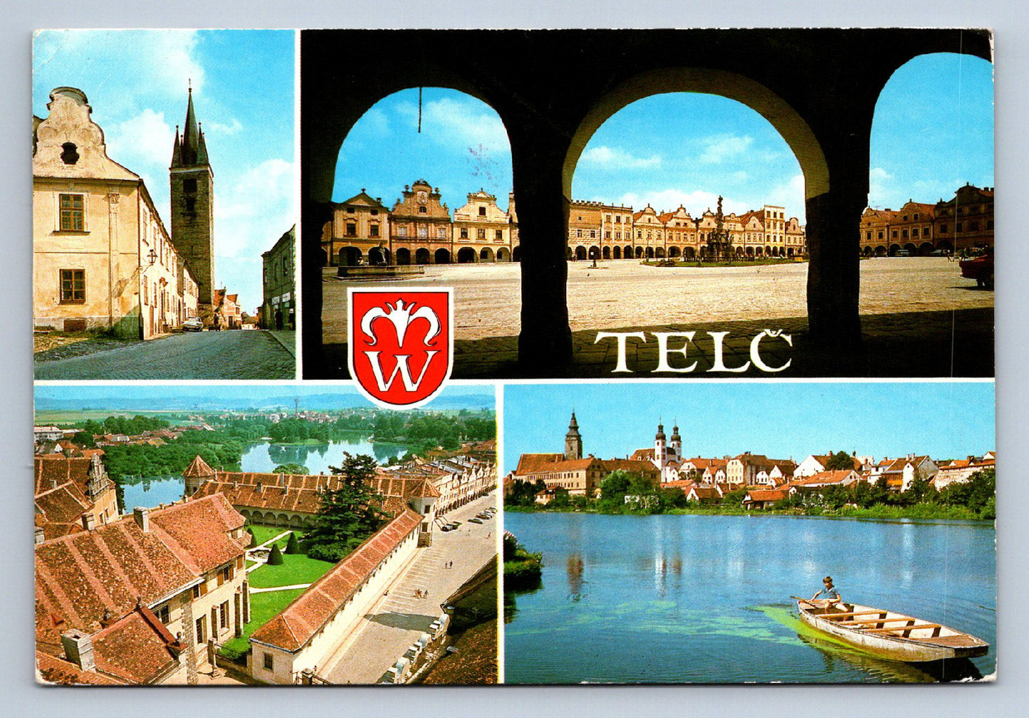 Postcard TELČ (X23644)