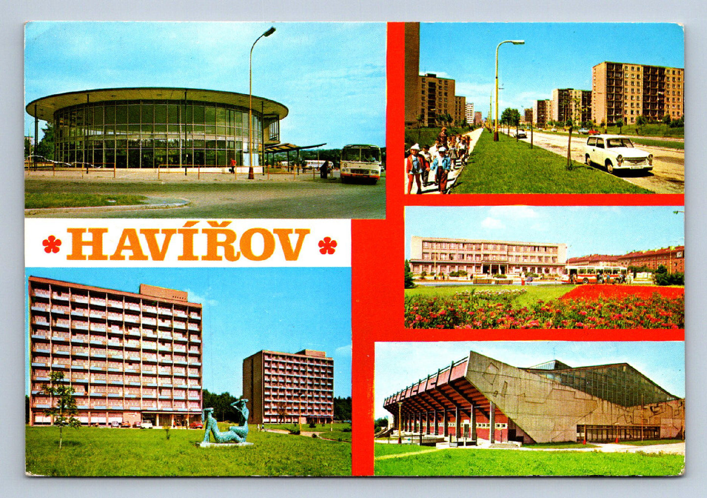 Postcard HAVÍŘOV (X23655)