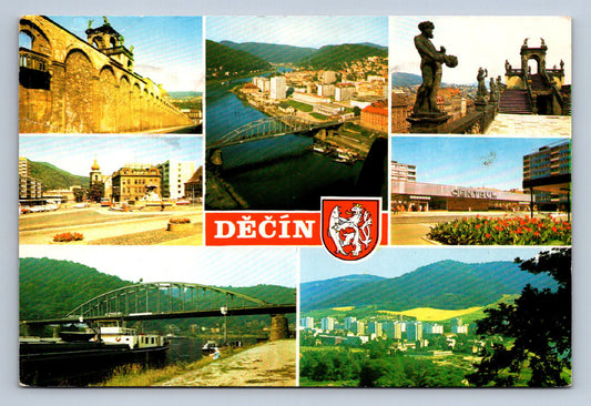 Postcard DECIN (X23657)