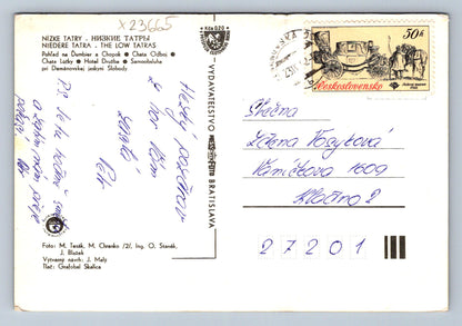 Postcard LOW TATRAS (X23665)