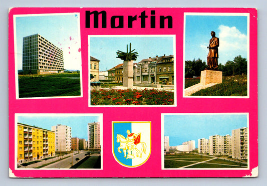 Pohlednice MARTIN (X23666)