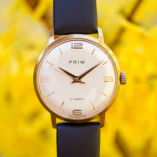 Pánské náramkové hodinky Prim 17 jewels 32 mm (SE112)