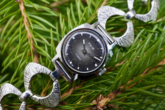 Hodinky PRIM 17 JEWELS dámské s kovovým tahem (SE122)