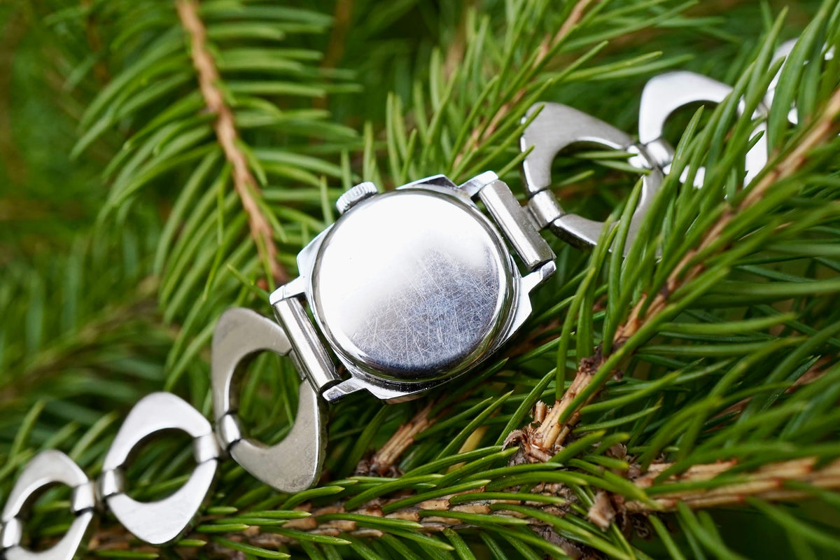 Hodinky PRIM 17 JEWELS dámské s kovovým tahem (SE122)