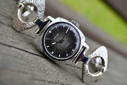 Hodinky PRIM 17 JEWELS dámské s kovovým tahem (SE122)